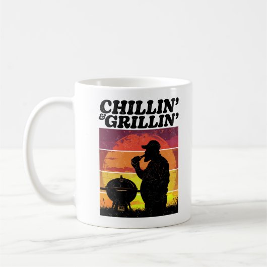  Chillin’ & Grillin’ noodlijdend Koffiemok (Links)