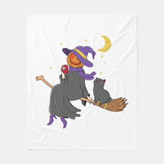 Chillin Halloween Fleece Deken (Voorkant)