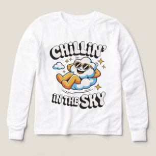 Chillin' in the Sky Retro Cloud Design pour l'été
