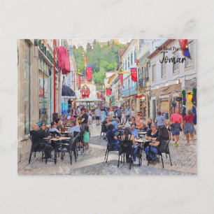 Chillin in Tomar, Portugal Briefkaart