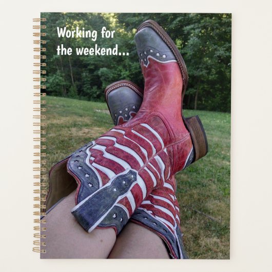 Chillin' in Upstate NY - Werken voor het weekend Planner (Voorkant)