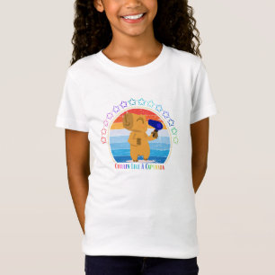 Chillin' like a capybara t-shirt