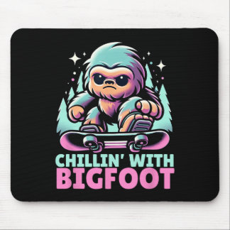Chillin’ met Bigfoot Alpine Wintersport Snowboa Muismat