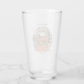 Chillin' met FRIENDS™ Cartoon Glas (Achterkant)