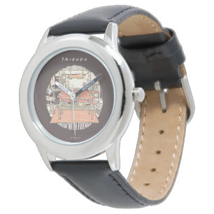 Chillin' met FRIENDS™ Cartoon Horloge