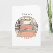 Chillin' met FRIENDS™ Cartoon Kaart (Voorkant)