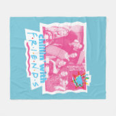 Chillin' met FRIENDS™ Fleece Deken (Voorkant (Horizontaal))