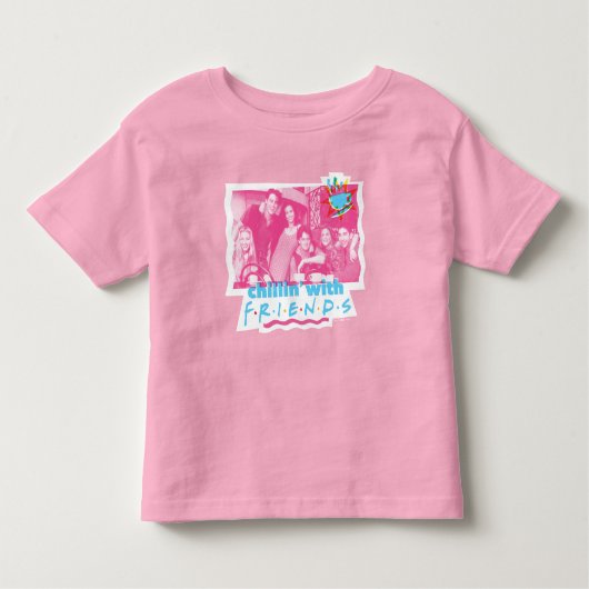 Chillin' met FRIENDS™ Kinder Shirts (Voorkant)