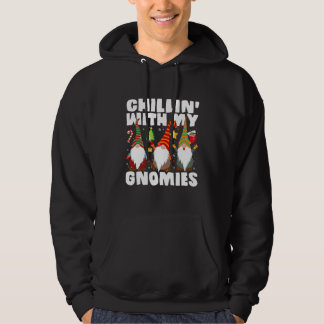 Chillin' met mijn Gnomen Merry Kerstfeestdag P Hoodie