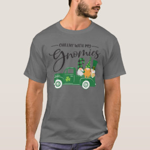 Chillin' met mijn gnomen met sint-Patricks dag oud T-shirt