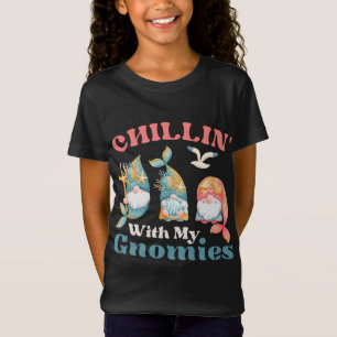 Chillin met mijn kabouters Ocean zeemeermin kabout T-shirt