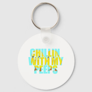 Chillin met mijn peps sleutelhanger