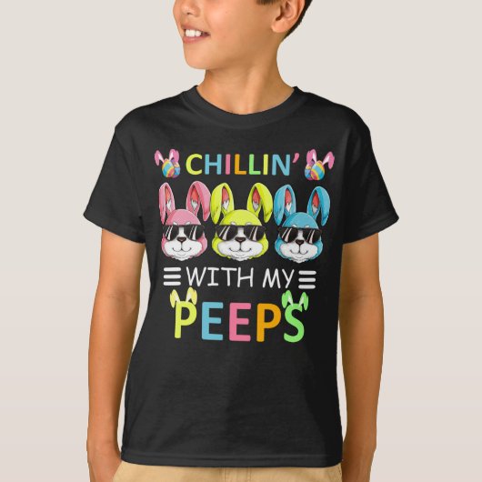 Chillin met mijn pieppers Kinder grappigheid T-shirt (Voorkant)