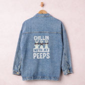 Chillin met m'n paasbunny denim jacket (Hangar)