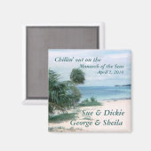 Chillin out aanpasbaar magneet (Voorkant / Achterkant)