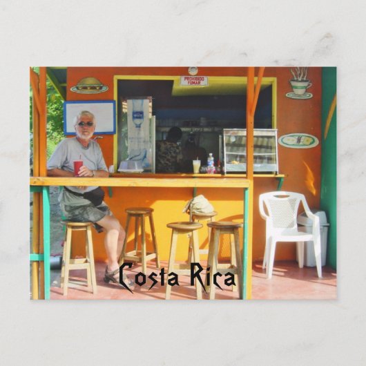 Chillin' Out in Costa Rica Briefkaart (Voorkant)