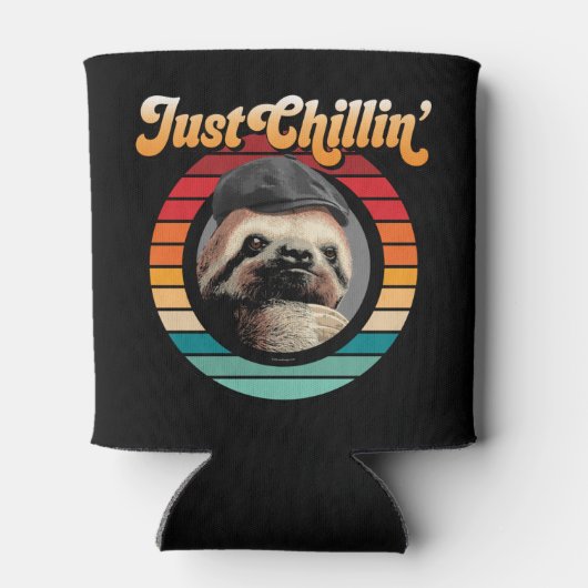 Chillin’ Sloth Blikjeskoeler (Achterkant)