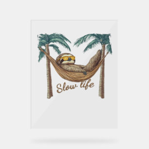 Chillin' Sloth dans un hamac T-shirt surdimensionn