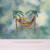 Chillin' Sloth dans un hamac T-shirt surdimensionn (Neutre)