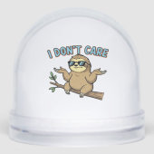 Chillin' Sloth I Don't Care Design Essential T-Shi (Avant)