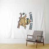 Chillin 'Sloth Ik geef niet om het ontwerp van ess Wandkleed (In Situ (horizontaal))