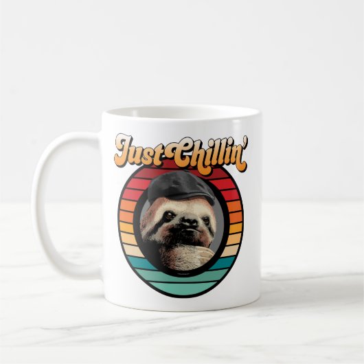 Chillin’ Sloth Koffiemok (Links)
