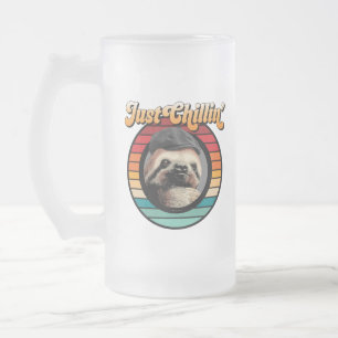Chillin’ Sloth Matglas Bierpul