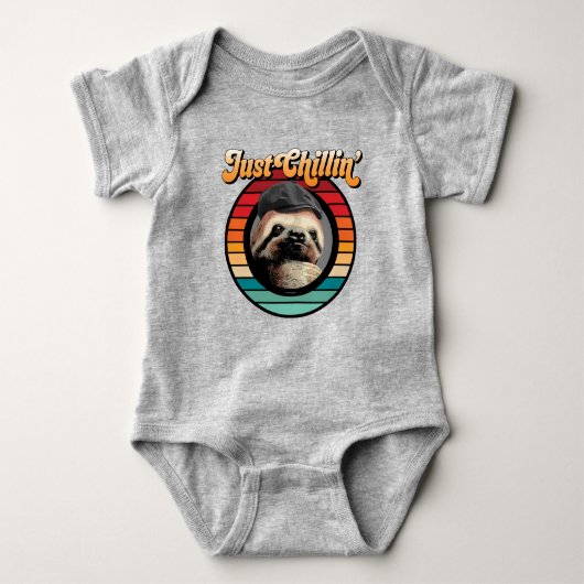 Chillin’ Sloth Romper (Voorkant)