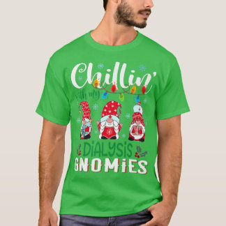 Chilline met mijn dialyse-knomies-kwadratenlicht t-shirt