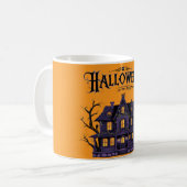 Chilling Haunted House Mug Designs pour Halloween (Devant gauche)