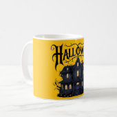 Chilling Haunted House Mug Designs pour Halloween (Devant gauche)