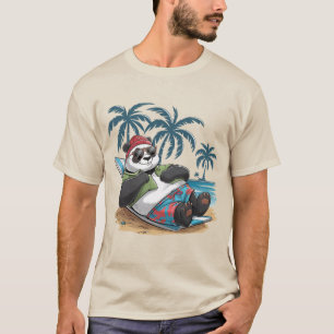 Chilling Panda Vacation Mode T-shirt