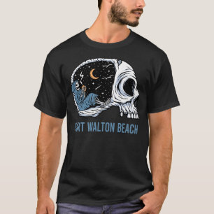 Chilling Skeleton Fort Walton Beach T-shirt