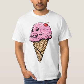Chilling Treat: Skull Cone T-shirt