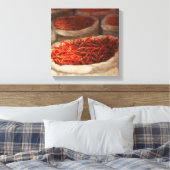 Chillis 2010 canvas afdruk (Insitu (Slaapkamer))