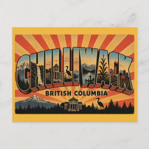 Chilliwack BC Valley Gateway Briefkaart