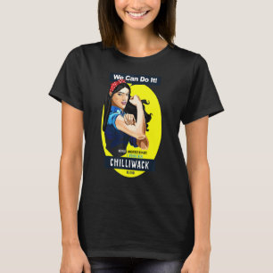 Chilliwack Native American Indian Woman No Underes T-shirt