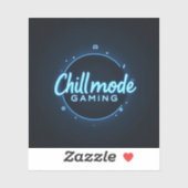 Chillmode Gaming Stickers (Vel)