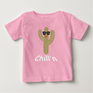 Chill'n Cactus Design - Baby Fine Jersey T-Shirt