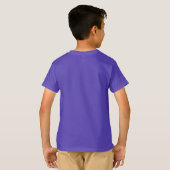 Chilln Cactus Design - Kinderen Basic T-Shirt (Achterkant volledig)
