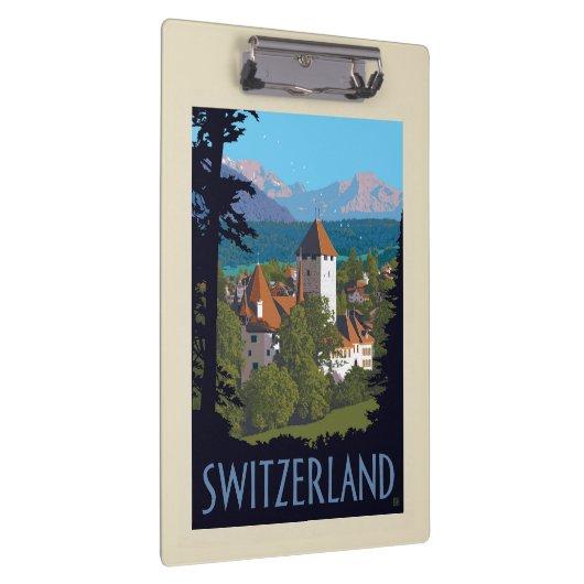 Chillon Castle | Zwitserland Klembord (Rechts)