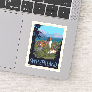 Chillon Castle   Zwitserland Sticker