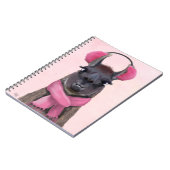 Chilly Llama Pink Notitieboek (Linkerzijde)