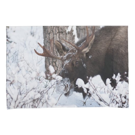 Chilly Moose Kussensloop (Voorkant-Rechts)