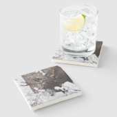 Chilly Moose Stenen Onderzetter (Zijkant)