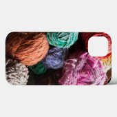 Chiloe wool yarn dyed with natural dyes Case-Mate iPhone case (Achterkant (horizontaal))