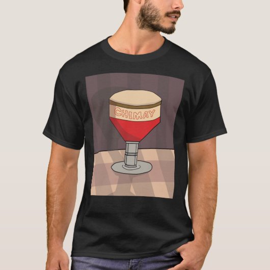 Chimay Beer Design Classic T-Shirt (Voorkant)