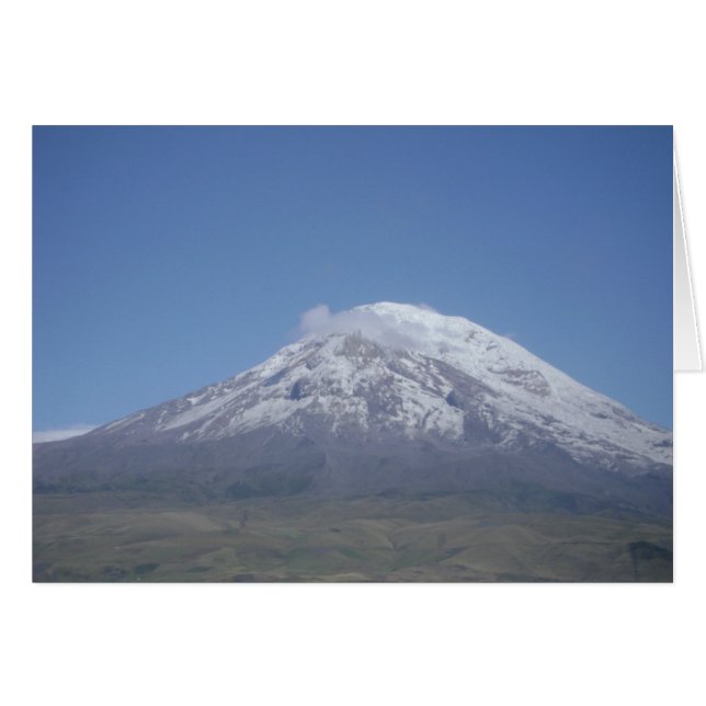 Chimborazo, Ecuador (Voorkant Horizontaal)