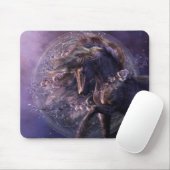 Chimera Black Roos Mousepad Muismat (Met muis)