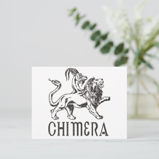 Chimera Briefkaart (Staand voorkant)